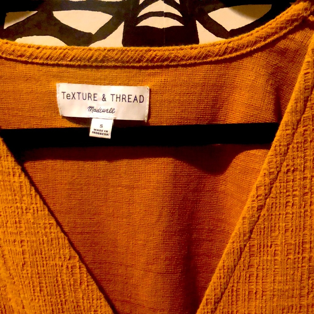 Goldenrod Madewell jumpsuit
